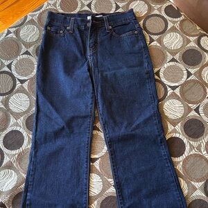 Levi's 512 Perfectly Slimming Boot Cut Dark Blue Jeans